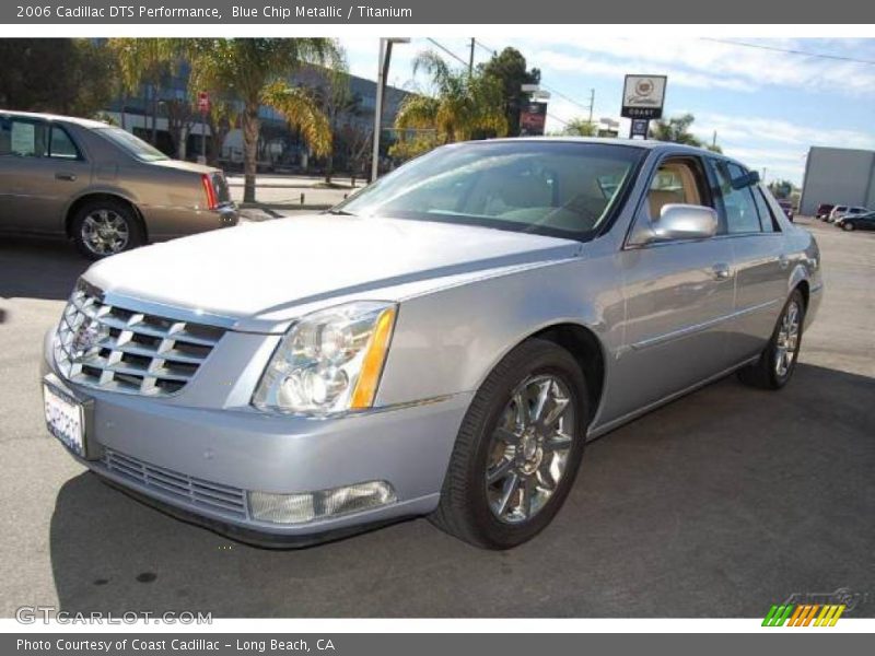 Blue Chip Metallic / Titanium 2006 Cadillac DTS Performance