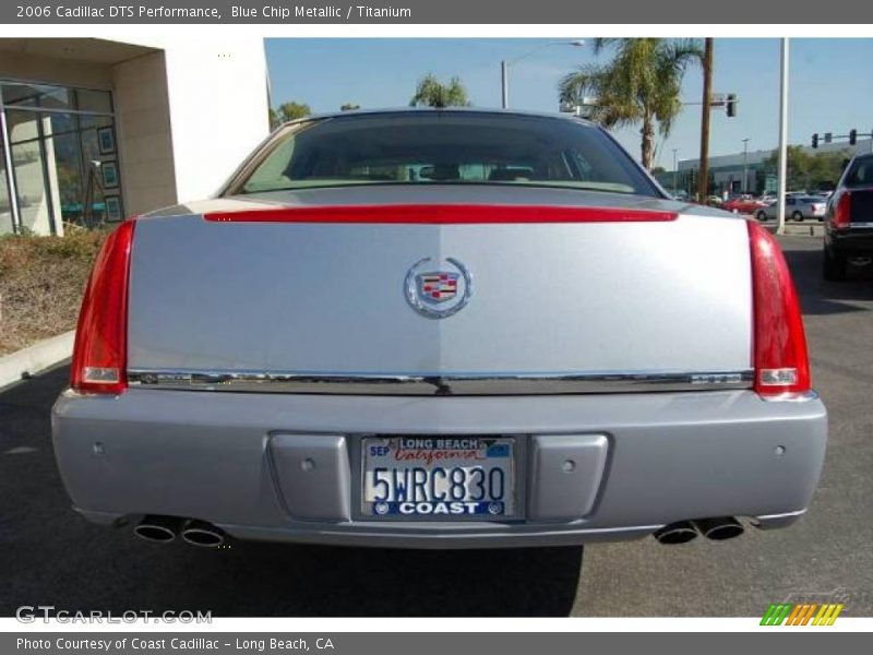 Blue Chip Metallic / Titanium 2006 Cadillac DTS Performance