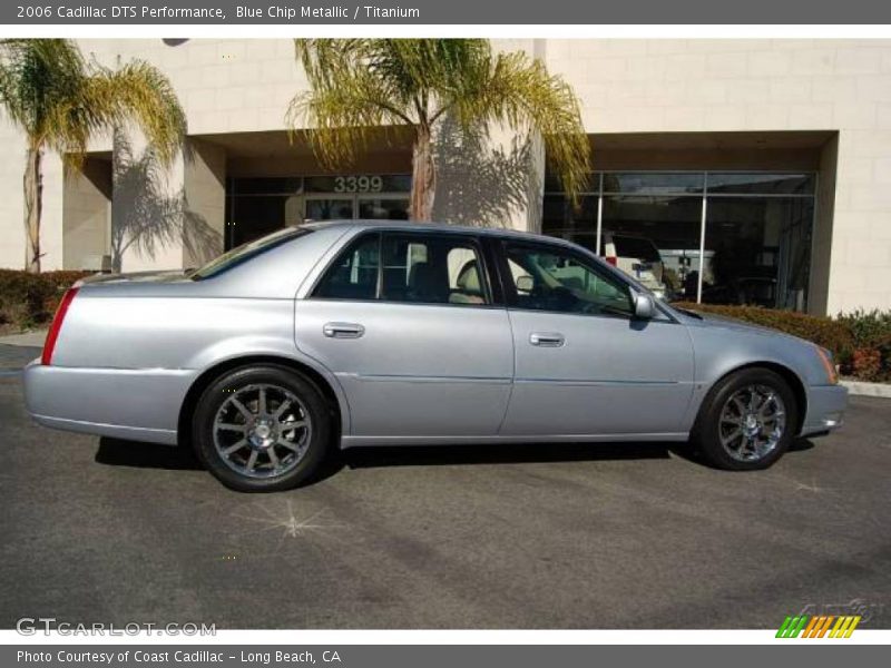 Blue Chip Metallic / Titanium 2006 Cadillac DTS Performance