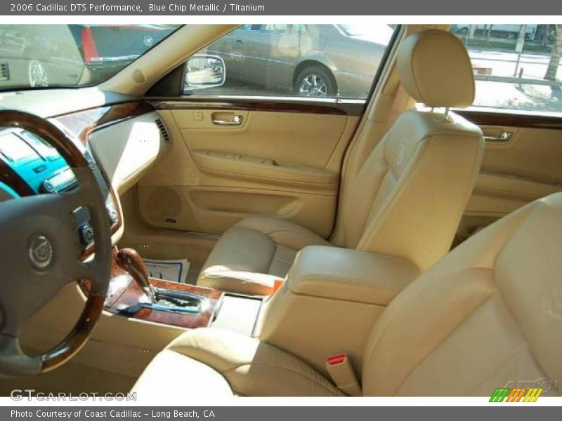 Blue Chip Metallic / Titanium 2006 Cadillac DTS Performance