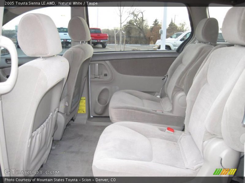 Natural White / Taupe 2005 Toyota Sienna LE AWD