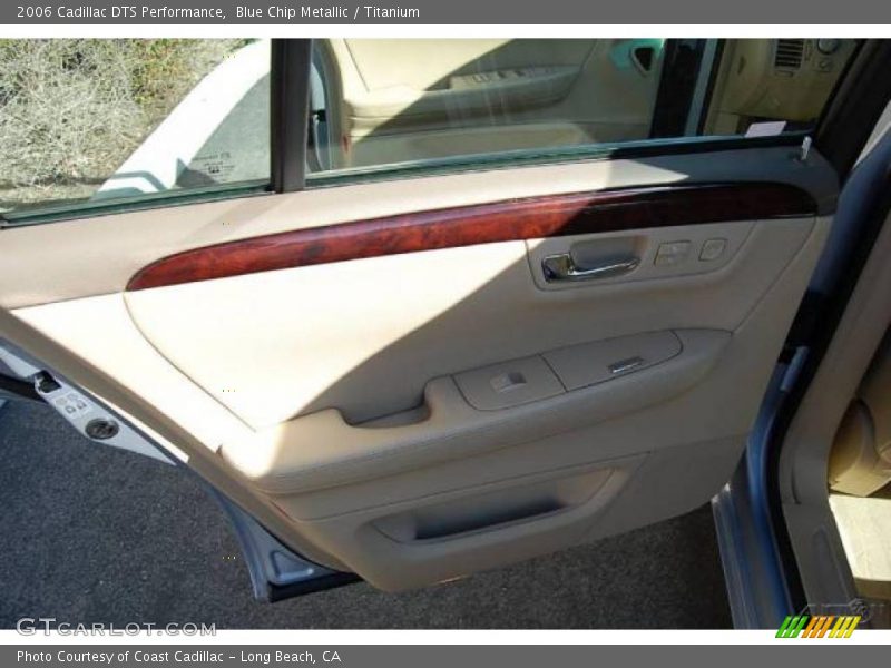 Blue Chip Metallic / Titanium 2006 Cadillac DTS Performance