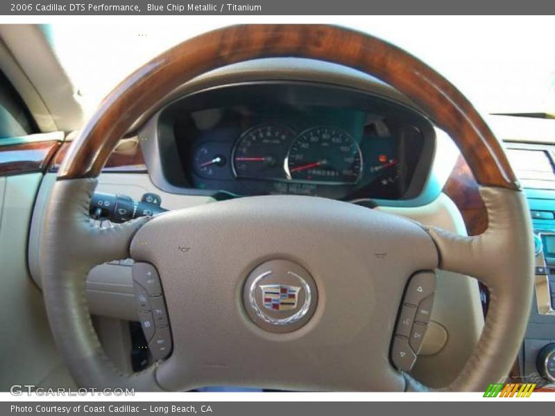 Blue Chip Metallic / Titanium 2006 Cadillac DTS Performance