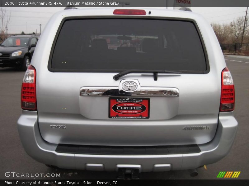 Titanium Metallic / Stone Gray 2006 Toyota 4Runner SR5 4x4