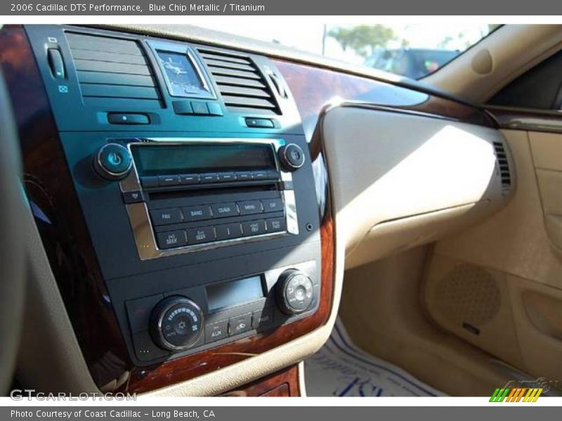 Blue Chip Metallic / Titanium 2006 Cadillac DTS Performance