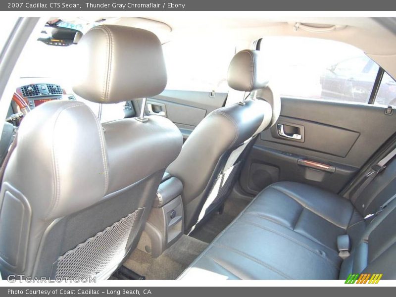 Thunder Gray Chromaflair / Ebony 2007 Cadillac CTS Sedan
