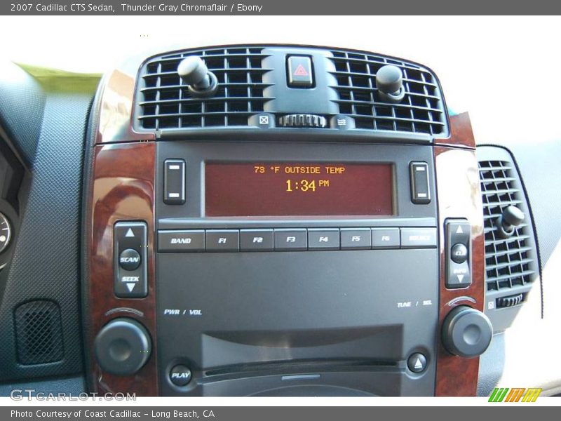 Thunder Gray Chromaflair / Ebony 2007 Cadillac CTS Sedan
