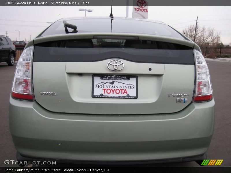 Silver Pine Mica / Beige 2006 Toyota Prius Hybrid