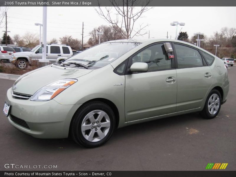 Silver Pine Mica / Beige 2006 Toyota Prius Hybrid