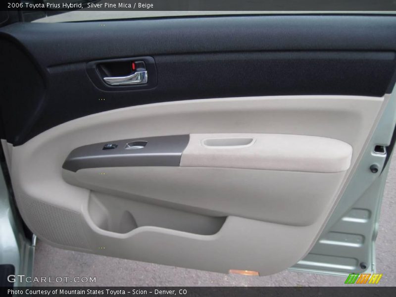 Silver Pine Mica / Beige 2006 Toyota Prius Hybrid