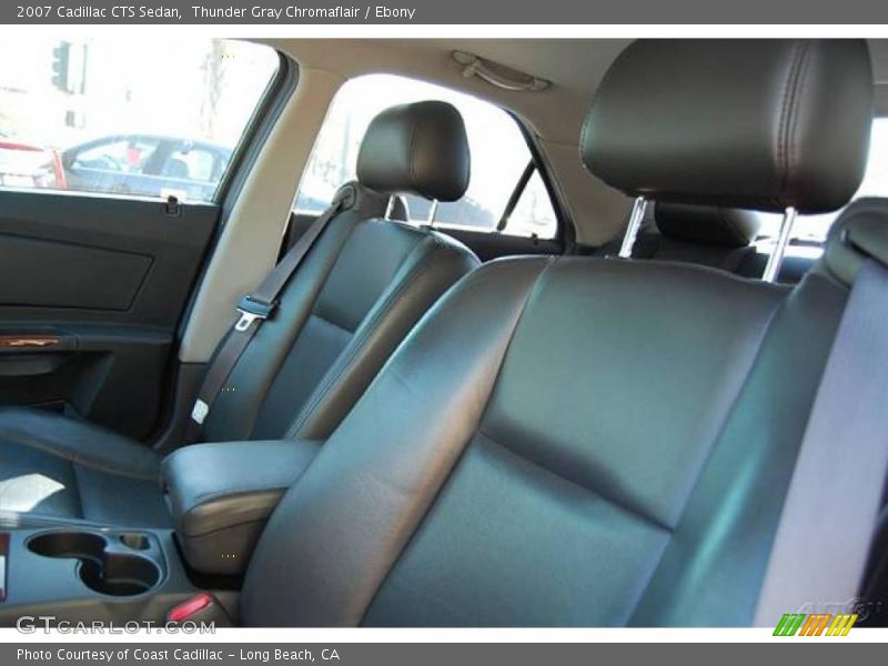 Thunder Gray Chromaflair / Ebony 2007 Cadillac CTS Sedan