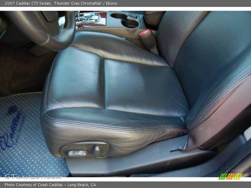 Thunder Gray Chromaflair / Ebony 2007 Cadillac CTS Sedan