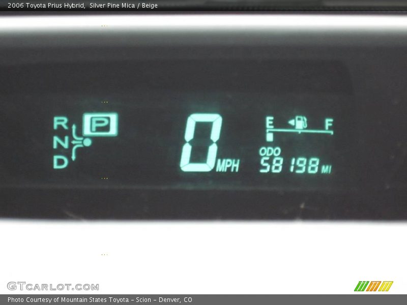 Silver Pine Mica / Beige 2006 Toyota Prius Hybrid