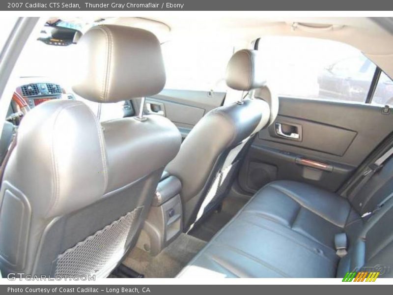 Thunder Gray Chromaflair / Ebony 2007 Cadillac CTS Sedan