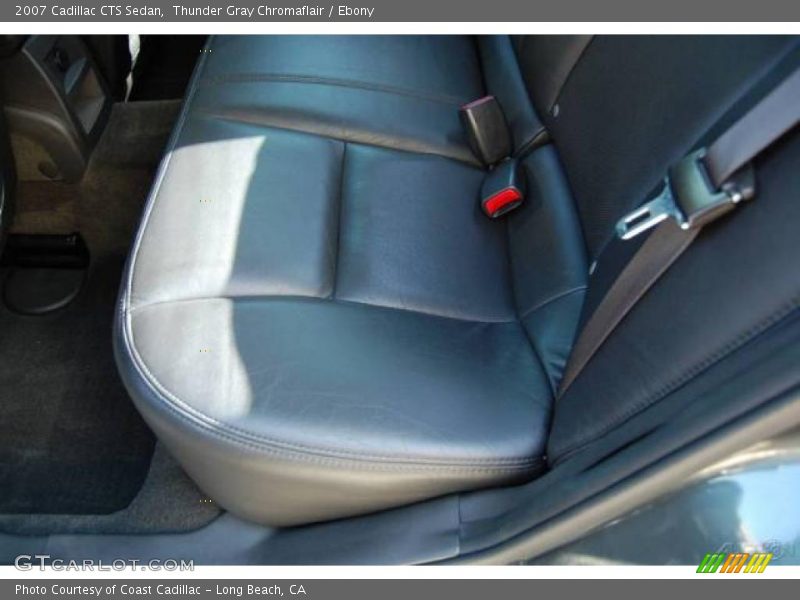 Thunder Gray Chromaflair / Ebony 2007 Cadillac CTS Sedan