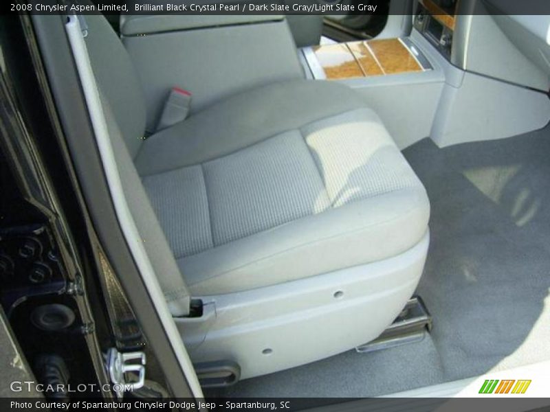 Brilliant Black Crystal Pearl / Dark Slate Gray/Light Slate Gray 2008 Chrysler Aspen Limited