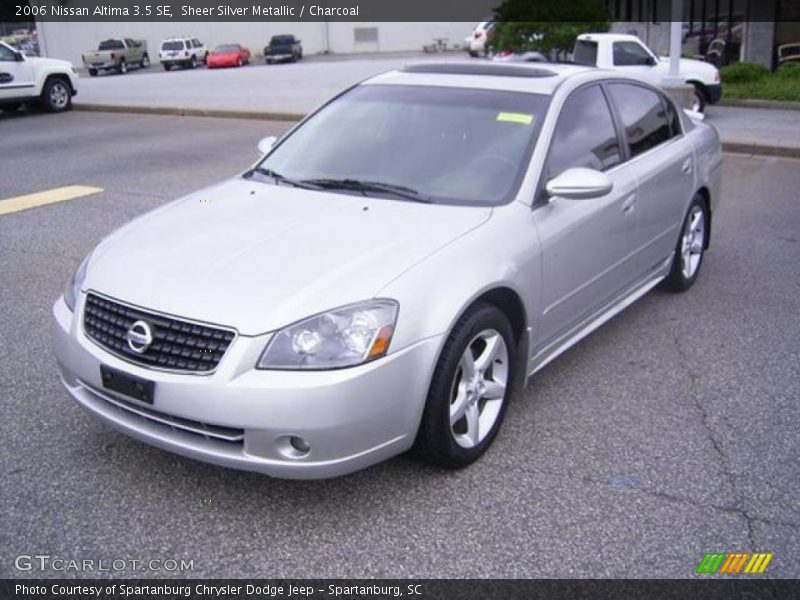 Sheer Silver Metallic / Charcoal 2006 Nissan Altima 3.5 SE