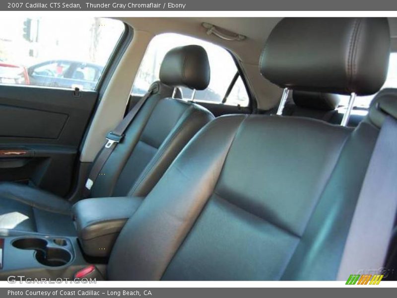 Thunder Gray Chromaflair / Ebony 2007 Cadillac CTS Sedan