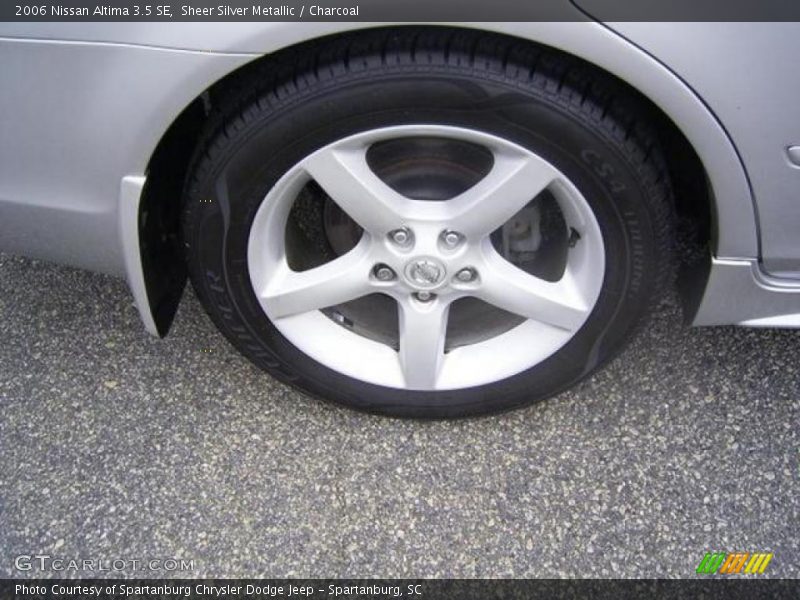 Sheer Silver Metallic / Charcoal 2006 Nissan Altima 3.5 SE