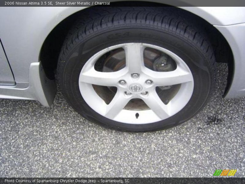 Sheer Silver Metallic / Charcoal 2006 Nissan Altima 3.5 SE