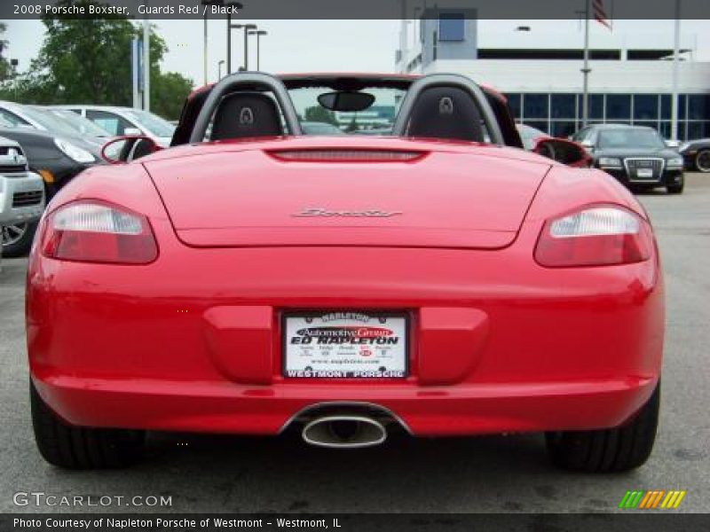 Guards Red / Black 2008 Porsche Boxster