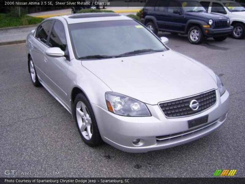Sheer Silver Metallic / Charcoal 2006 Nissan Altima 3.5 SE
