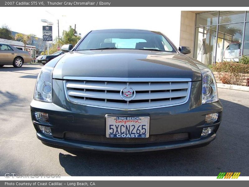 Thunder Gray ChromaFlair / Ebony 2007 Cadillac STS V6