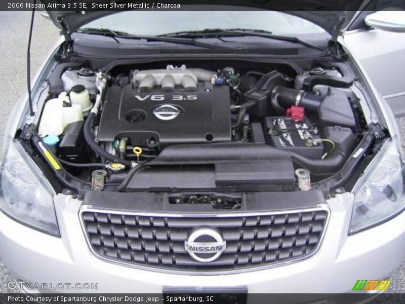 Sheer Silver Metallic / Charcoal 2006 Nissan Altima 3.5 SE