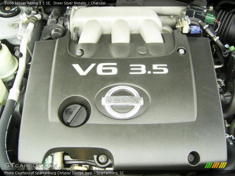 Sheer Silver Metallic / Charcoal 2006 Nissan Altima 3.5 SE