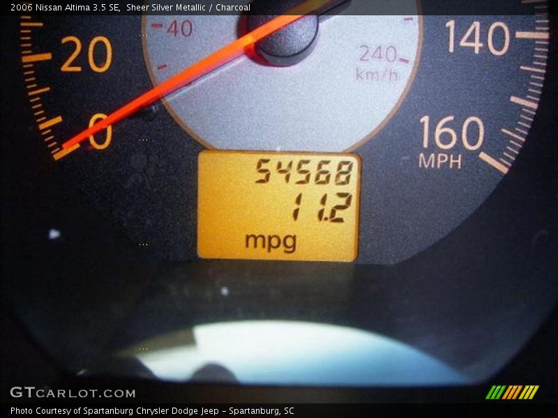 Sheer Silver Metallic / Charcoal 2006 Nissan Altima 3.5 SE