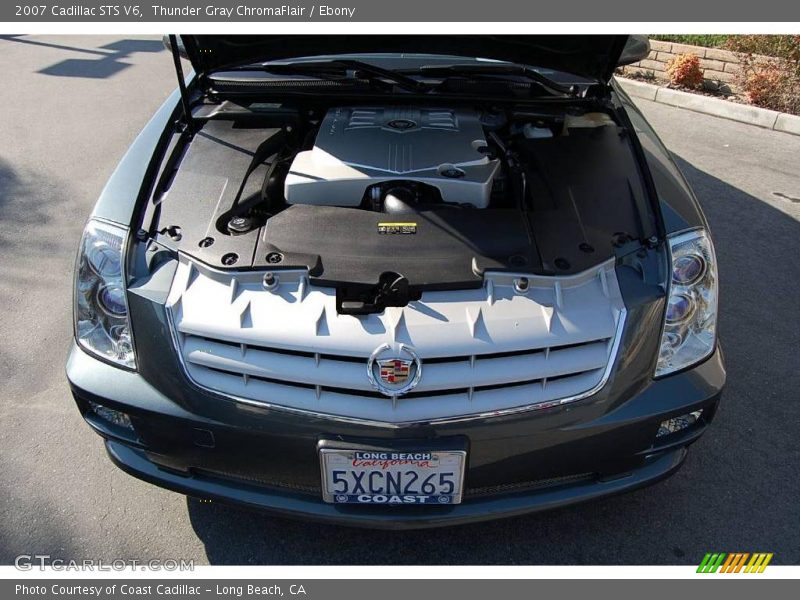 Thunder Gray ChromaFlair / Ebony 2007 Cadillac STS V6