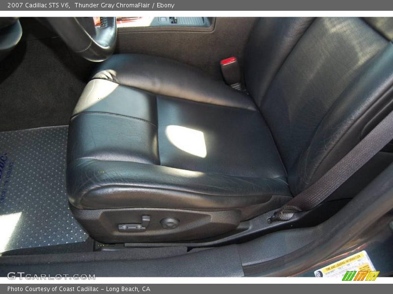 Thunder Gray ChromaFlair / Ebony 2007 Cadillac STS V6