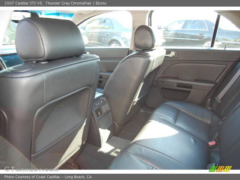 Thunder Gray ChromaFlair / Ebony 2007 Cadillac STS V6