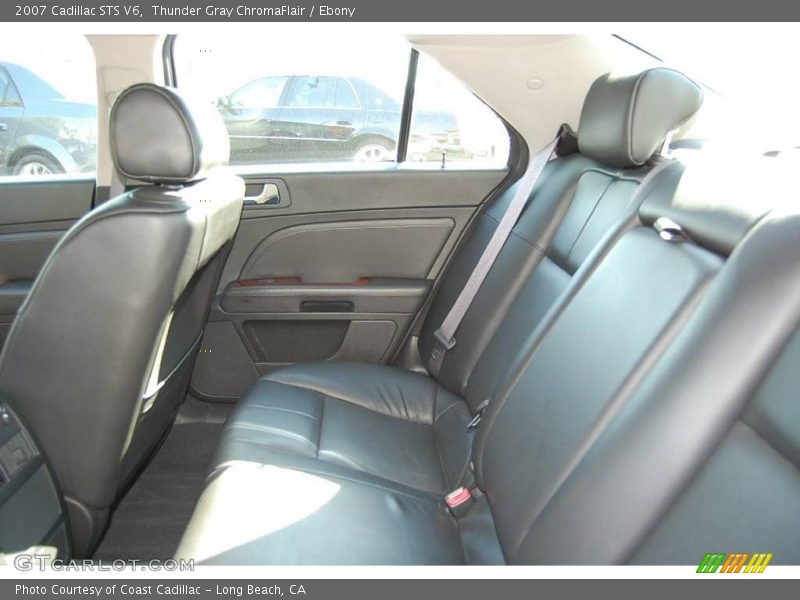 Thunder Gray ChromaFlair / Ebony 2007 Cadillac STS V6