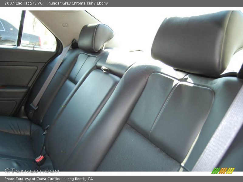 Thunder Gray ChromaFlair / Ebony 2007 Cadillac STS V6