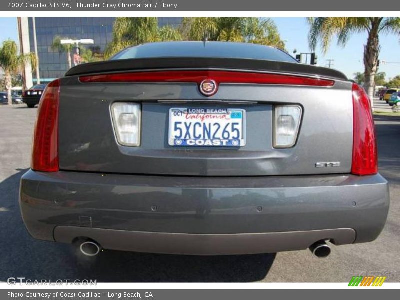 Thunder Gray ChromaFlair / Ebony 2007 Cadillac STS V6