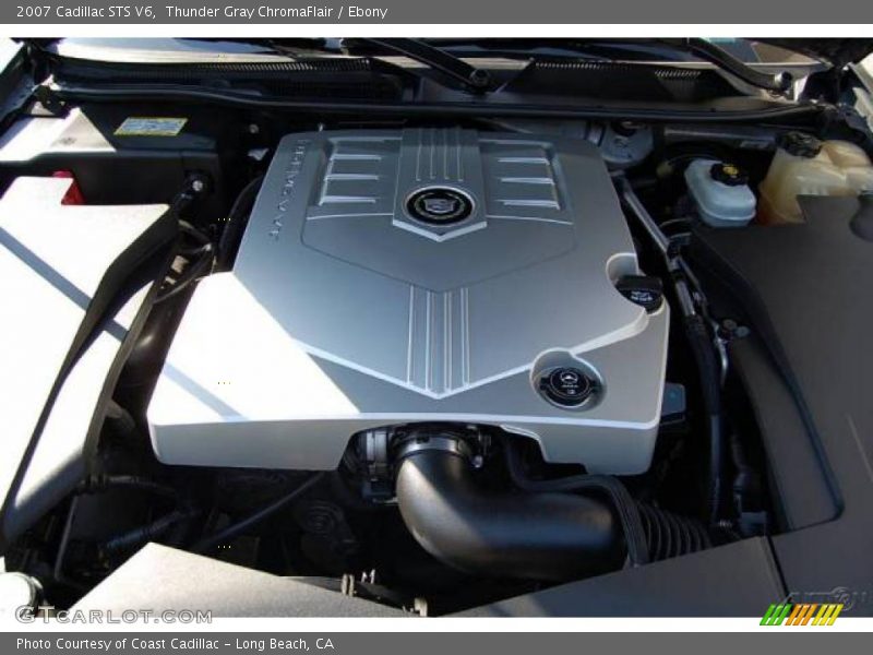 Thunder Gray ChromaFlair / Ebony 2007 Cadillac STS V6