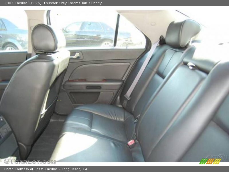 Thunder Gray ChromaFlair / Ebony 2007 Cadillac STS V6