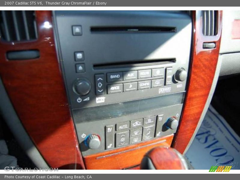 Thunder Gray ChromaFlair / Ebony 2007 Cadillac STS V6