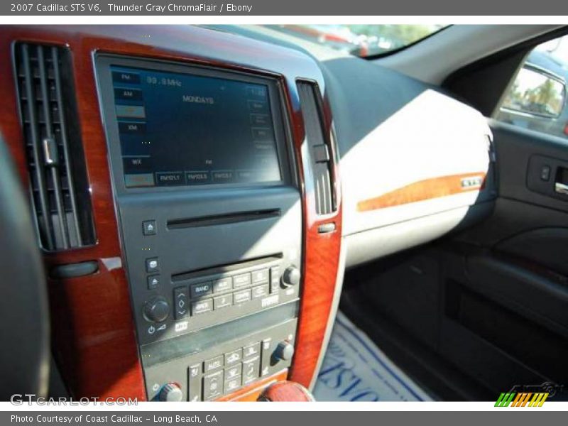 Thunder Gray ChromaFlair / Ebony 2007 Cadillac STS V6
