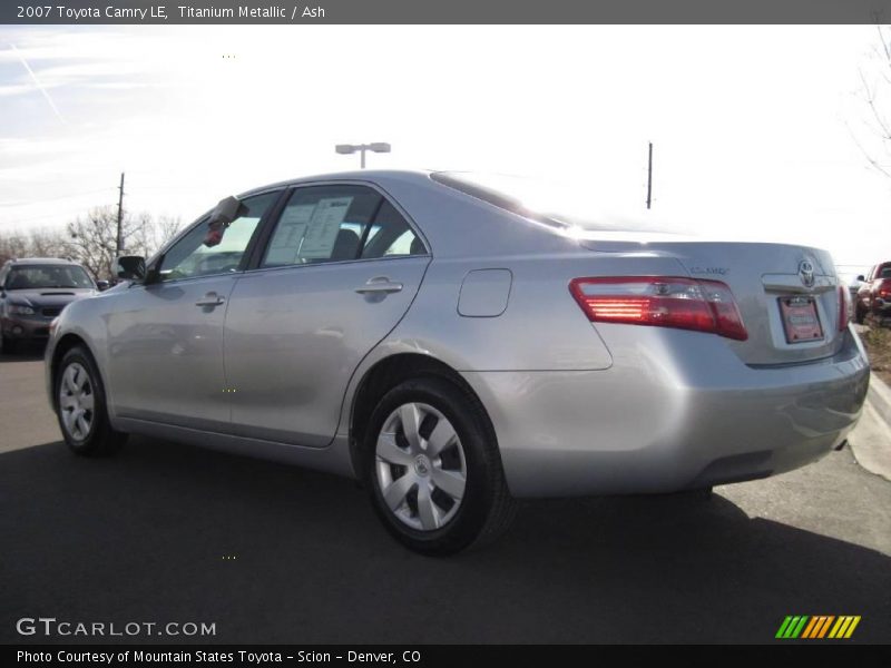 Titanium Metallic / Ash 2007 Toyota Camry LE