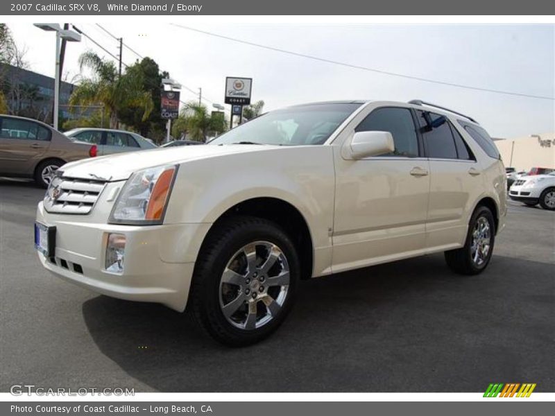 White Diamond / Ebony 2007 Cadillac SRX V8