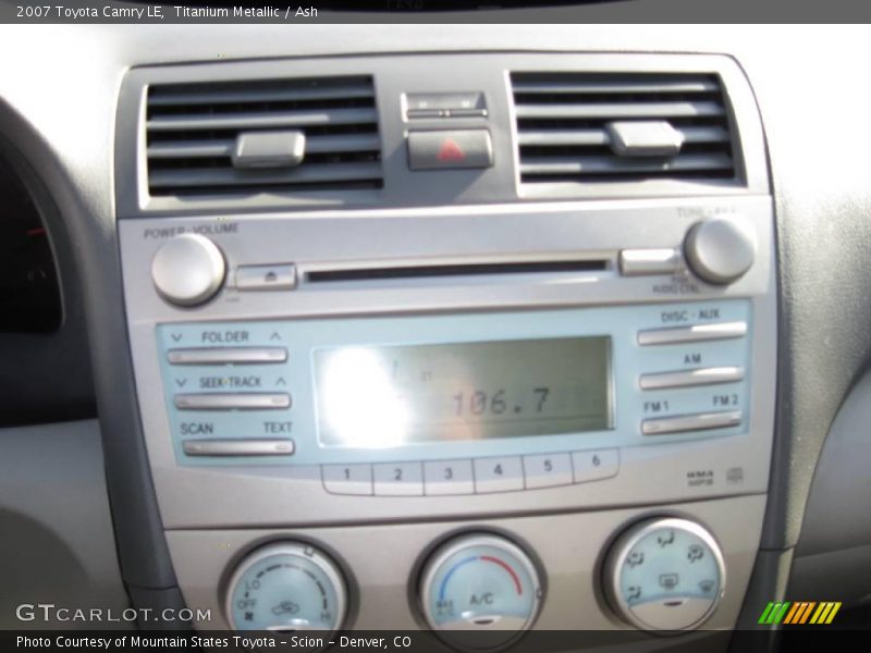 Titanium Metallic / Ash 2007 Toyota Camry LE