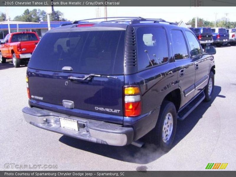 Dark Blue Metallic / Gray/Dark Charcoal 2005 Chevrolet Tahoe LS