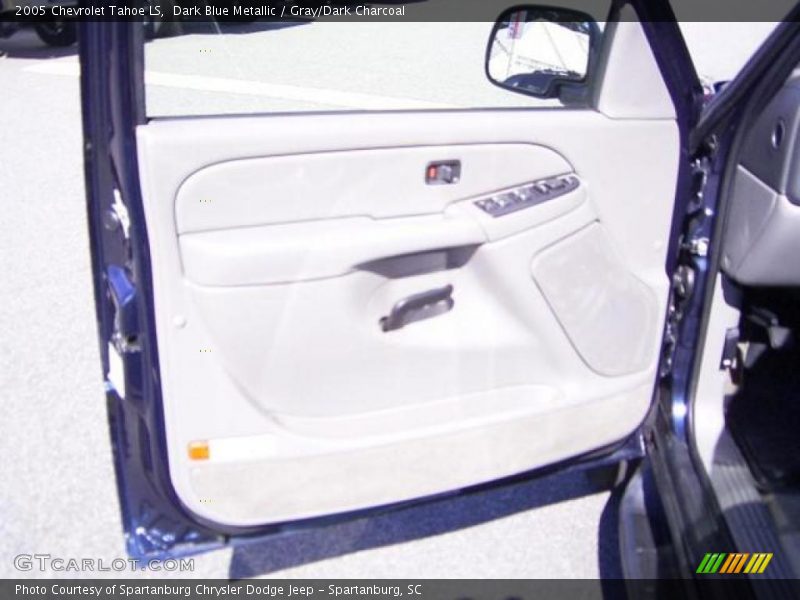 Dark Blue Metallic / Gray/Dark Charcoal 2005 Chevrolet Tahoe LS