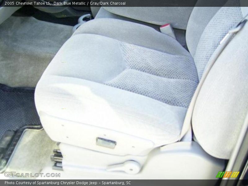 Dark Blue Metallic / Gray/Dark Charcoal 2005 Chevrolet Tahoe LS