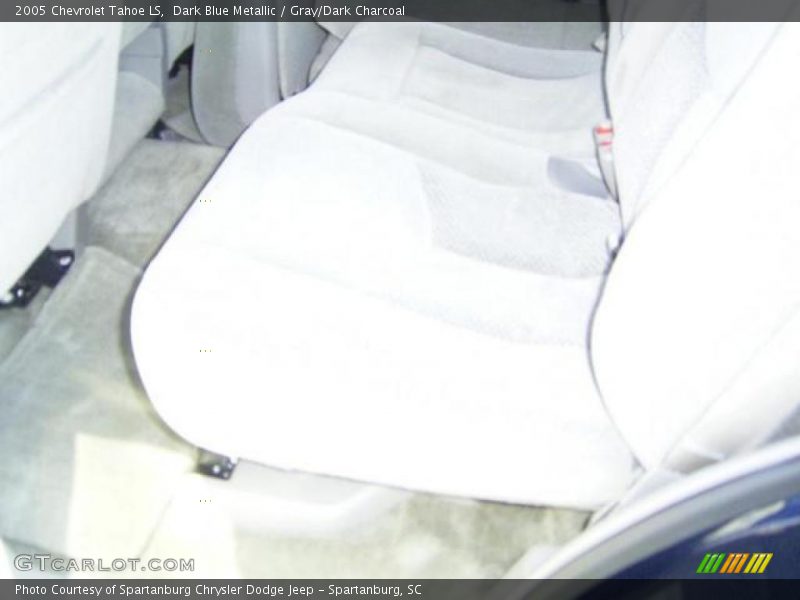 Dark Blue Metallic / Gray/Dark Charcoal 2005 Chevrolet Tahoe LS