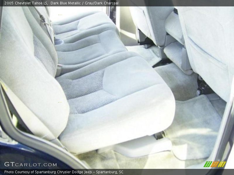 Dark Blue Metallic / Gray/Dark Charcoal 2005 Chevrolet Tahoe LS