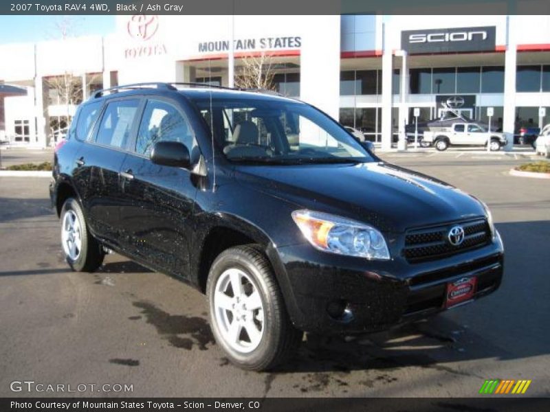 Black / Ash Gray 2007 Toyota RAV4 4WD