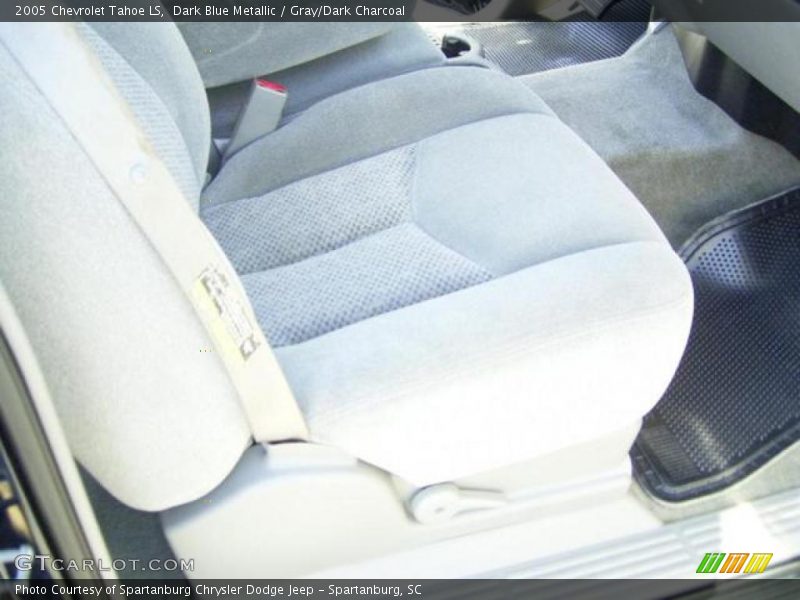 Dark Blue Metallic / Gray/Dark Charcoal 2005 Chevrolet Tahoe LS